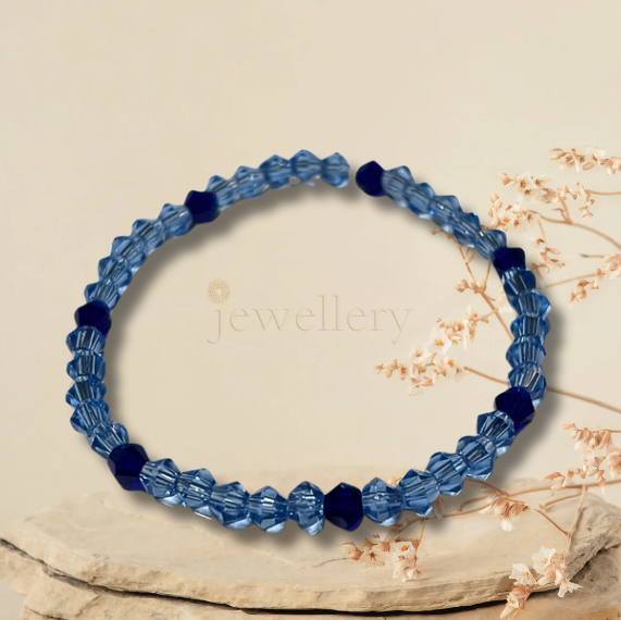 Blue Belle-Diamantenarmband