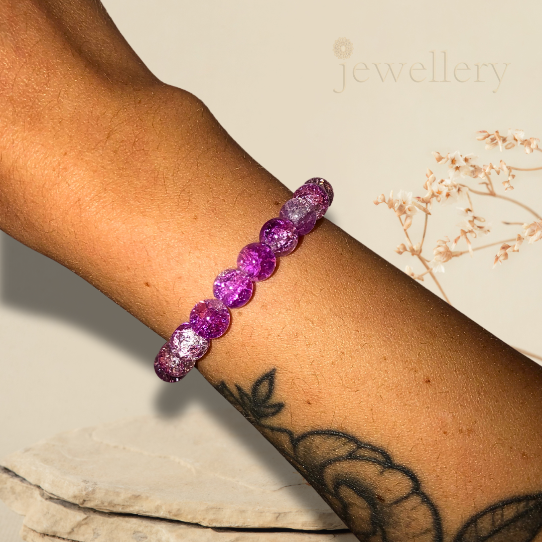 Amethyst Glow-Kristallarmband