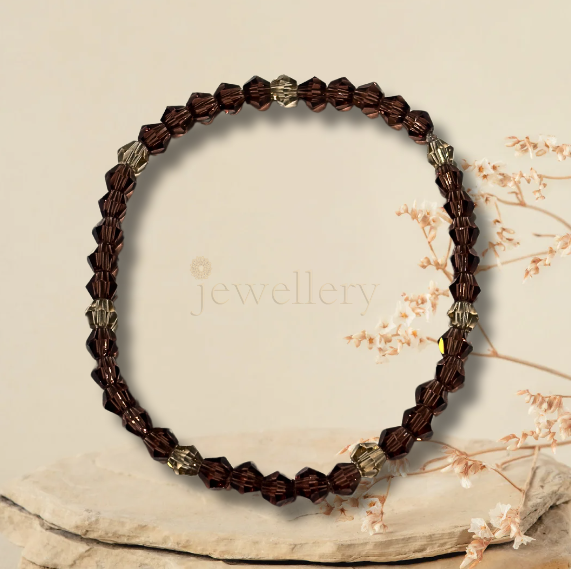 Golden Ember-Diamantenarmband